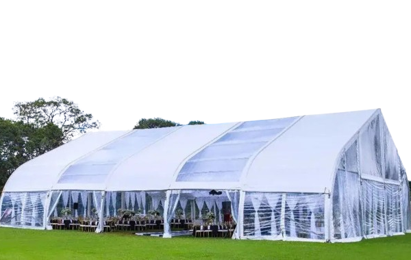 A-Frame Milluxe 20m x 40m Aluminium Structure Tent – Luxury Event Tent for Weddings & Corporate Functions